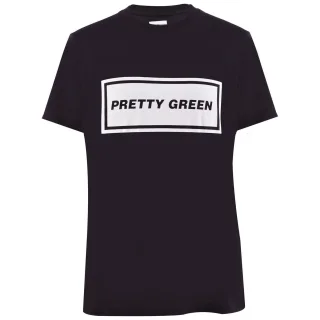 Pretty Green - "Iconic" T-Shirt für Herren (Schwarz)