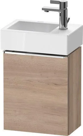 Duravit D-Neo Waschtischunterschrank wandhängend Tür:1, TA:LI, Gr:Chrom DE4218L10550000