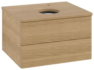 Villeroy & Boch Waschtischunterschrank Antao L18_5 600x360x500mm mit Beleuchtung mit Struktur FK/AP: L18151HN