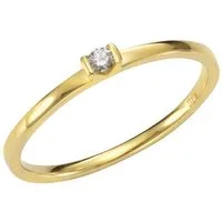 Orolino Fingerring Gold 585 mit Brillant 0,04ct.