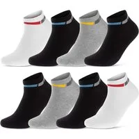 sockenkauf24 Sneakersocken 8, 12 oder 20 Paar Sneaker Socken SPORT (35-38, 8-Paar, 16730) Socken Damen & Herren Sportsocken - WP