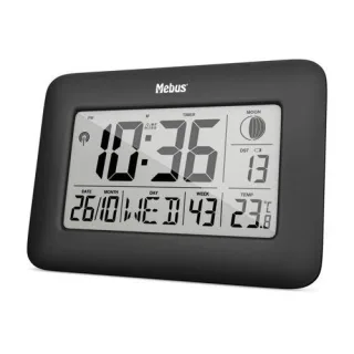 Mebus 46732 Funk-Wanduhr digital