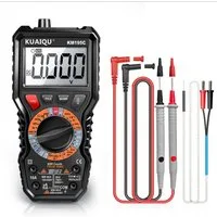 BBG Multimeter Multimeter Digital True RMS mit LCD-Hintergrundbeleuchtung, (LED-Taschenlampe & NCV-Berührungslos-Test), Präzise Messungen & sichere Fehlerdiagnose