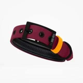 THE DOG IDEA Biothane Halsband Bordeaux XS