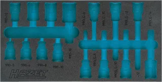 HAZET 2K-Weichschaum-Einlage leer - 163-482L