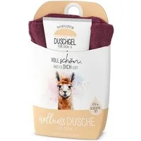 La Vida Seifenspender Wellnessdusche Geschenk-Set Duschgel Handtuch la vida Lama 1088061