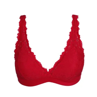 Marie Jo - SOFT STUDIO true red unterlegtes Bralette true red - Gr. - 85D