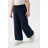 s.Oliver Junior Stoffhose mit weitem, geradem Bein und Gummizug