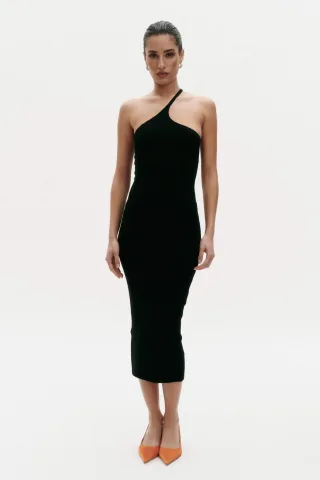 BENU Schwarzes Strickkleid
