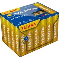 VARTA Longlife AAA 24er Cube Batterie Batterie