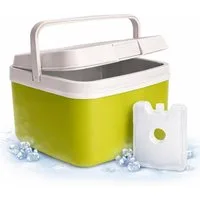 HaushaltO Kühlbox Kühlbox 15 Liter mit Kühlakku & Kühlelement – Kühltasche Camping