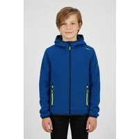 CMP Strickfleecejacke KID JACKET FIXED HOOD mit atmungsaktiven und schnell trocknenden Eigenschaften