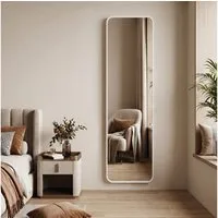 OTTO home Spiegel Standspiegel Addrik, wahlweise in 2 Größen 150x40cm oder 160x50cm (als Wandspiegel und Standspiegel einsetzbar, Rahmen aus Metall), Ganzkörperspiegel mit Sicherheitsglas, in verschiedenen Farben