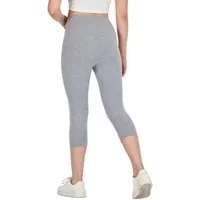 COMEOR 3/4-Leggings COMEOR Damen Capri Leggings – Bequeme 3/4 Sporthose aus Baumwolle bequemes Tragegefühl, elastischer Bund, vielseitig kombinierbar