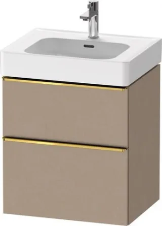Duravit D-Neo Waschtischunterbau wandhängend Leinen Matt 584x452x625 mm - DE4376034750000 DE4376034750000