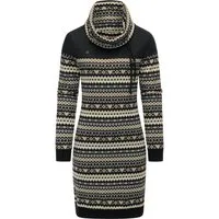 Ragwear Sweatkleid Chlloe Jacquard YOUMODO stylisches Langarmkleid mit verspieltem Print