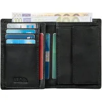 Benthill Geldbörse Herren Ledergeldbörse Geldbeutel RFID Slim Portemonnaie Vintage, RFID-Schutz Kartenfächer Münzfach