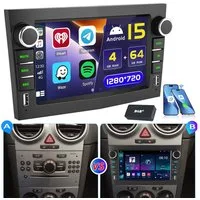 ESSGOO Android 15 Für Opel Zafira B Corsa C D Astra H Vivaro Vectra Autoradio (RDS, Digitalradio (DAB), FM)