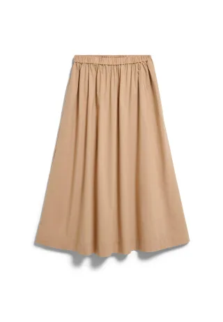 Armedangels - POPLIN A-LINE MIDI SKIRT true camel - Gr. - M