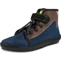 Leguano LEGUANITO SCIPPO Barfußschuh Schnürschuh, Klettschuh, Bequemschuh, für Maschinenwäsche geeignet
