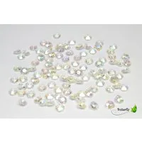 Creativery Streudeko, 100 Dekosteine Diamanten 12mm