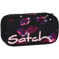 Satch Federmäppchen Schlamperbox, (2-tlg), inklusive Geodreieck und Stundenplan