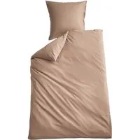 Shangrila Wendebettwäsche, Microsatin, 2 teilig, Microsatin 1 Bettbezug 1 Kissenbezug Pflegeleicht Atmungsaktiv 202090