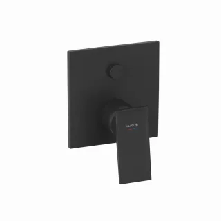 Kludi DECUS Unterputz-Wannenarmatur, eigensicher mattschwarz, 547633975 547633975