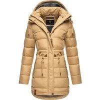Navahoo Steppmantel Daliee Stylischer Winterparka mit abnehmbarer Kapuze