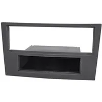 tomzz Audio Radioblende passt für Opel Corsa D Astra H Zafira B charcoal schwarz Autoradio