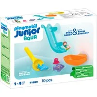 Playmobil® Fangspaß mit Meerestierchen (71689), JUNIOR Konstruktions-Spielset, (10 St), Made in Europe