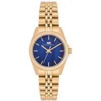 Rhodenwald & Söhne Quarzuhr Cassina gelbgold, mit Edelstahl-Armband