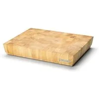 Continenta Schneidebrett, Massivholz, (1-St), Hackbrett, Stirnholz 40x30x7,5cm