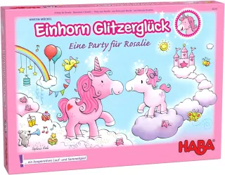Haba 302767 - Einhorn Glitzerglück: Eine Party für Rosalie