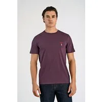 LINDBERGH T-Shirt mit Statement-Stickerei auf der Brust