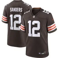 Nike Footballtrikot Nike Trikot Cleveland Browns NFL Home Game Jersey Sanders 12