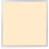 LUXULA LED Panel 62X62 cm Büro Einbauleuchte, LED fest integriert, Warmweiß, Backlight Ratserdeckenleuchte