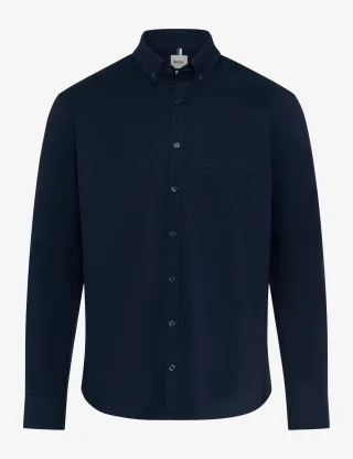 Brax Herren Hemd Style DANIEL night blue, dunkelblau, Gr. L