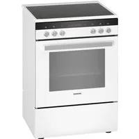SIEMENS Elektro-Standherd iQ300 HK9R3A220, mit Teleskopauszug nachrüstbar, ecoClean, Perfekte Back- und Bratergebnisse dank Glaskeramik und 3D Heißluft
