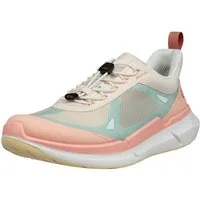 Ecco Biom 2.2 (Schnellschnürsystem, Breathru-Mesh) blau/peach/weiss Damen Sneaker