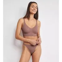sloggi Bralette ZERO Feel Bliss herausnehmbare, atmungsaktive Pads, Stretch-Spitze, mittlerer Halt