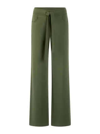 Marc Cain Sports - Weite Hose WELKOM olivine - Gr. - 38