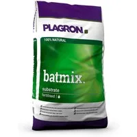 Plagron Pflanzerde Bat Mix - Organische Premium Pflanzenerde Sack, mit Organisch vorgedüngt, 25 Liter