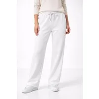 S&S Jogginghose Damen Sweathose Baumwolle Freizeit Sommer Hosen (Packung, 1-tlg., jogginghose für damen) mit High Waist & modernem Wide Leg Schnitt