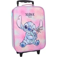 Disney Kinderkoffer Stitch Trolley Kindertrolley Trolly Reise Koffer für Kinder Mädchen
