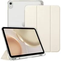 Fintie Tablet-Hülle für iPad 11 Generation 11‘’ 2025 (A16), iPad 10 Generation 10.9'' 2022, ultradünn, mit Stifthalter, transparenter Rückseite, Auto Schlaf/Wach