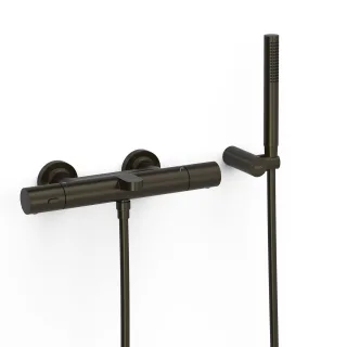 Tres Wannenthermostat Aufputz Over wall Anti Kalk Messing Handbrause , 19017429KMB 19017429KMB