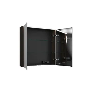 Burgbad Spiegelschrank Eqio 800x800x170 Marone Dekor Trüffel, SPGT080F2012 SPGT080F2012