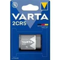 VARTA Batterien 2CR5 Lithium Rundzelle, 1 Stück, 6V, höchste Leistung Batterie