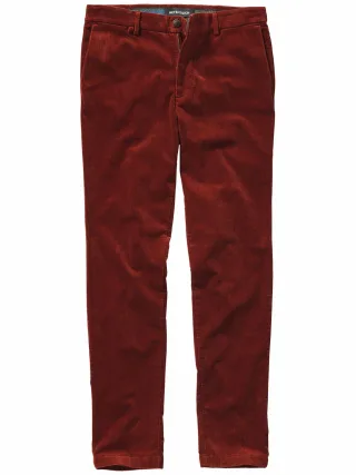 Mey & Edlich Herren Charmante Cord-Chino Beige 75 % Baumwolle, 23 % Lyocell, 2 % Elasthan
